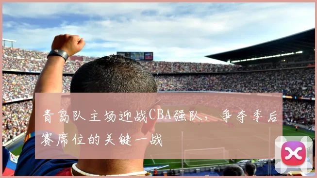 青岛队主场迎战CBA强队,争夺季后赛席位的关键一战